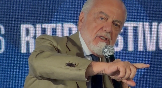 De Laurentiis guarderà Belgio-Iran: due calciatori osservati speciali