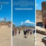 Giocatore del Corinthians visita Pompei: "Esperienza incredibile"