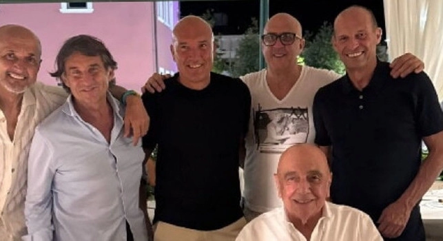 "Max, ma quando firmi con il Napoli?". Siparietto tra Allegri, Spalletti e Galliani a cena: cosa filtra sugli azzurri