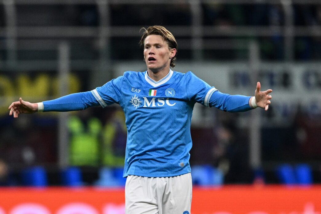 Allarme Napoli per McTominay: richieste alte, Real Madrid e Mourinho in agguato
