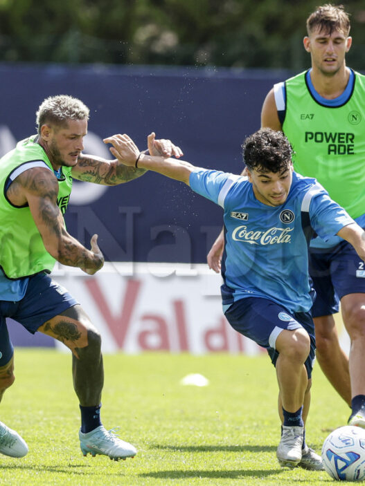 Napoli Arezzo, la prima formazione ufficiale di Allegri: c’è Prisco e non Lobotka. Lindstrom titolare