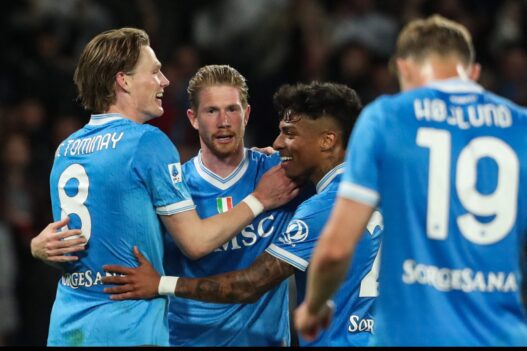 Napoli, De Bruyne: un faro per Allegri. Ma serve costruire la squadra