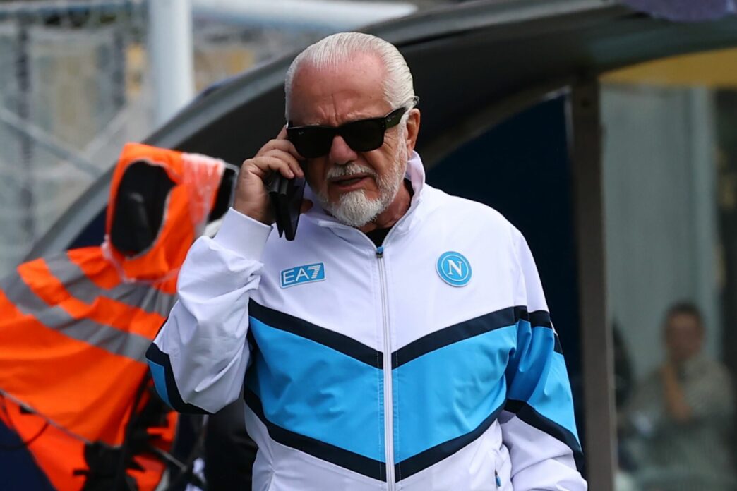 Napoli, De Laurentiis è in ritiro: summit con Manna e Allegri