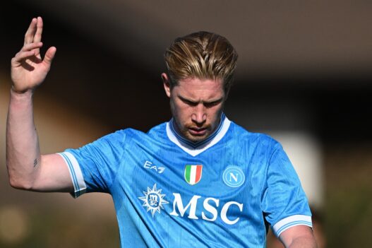 Napoli: De Bruyne torna il 5 agosto per il ritiro