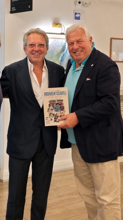 Il libro sul centenario del Napoli ospite da IGB Broker