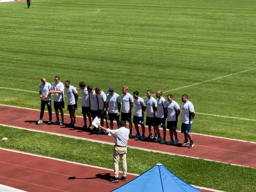 Napoli, presentato lo staff tecnico di Massimiliano Allegri