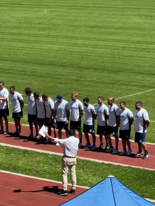 Napoli, presentato lo staff tecnico di Massimiliano Allegri