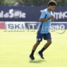 FOTO IAMNAPLES.IT – Napoli, si rivede David Neres: giri di campo a Dimaro