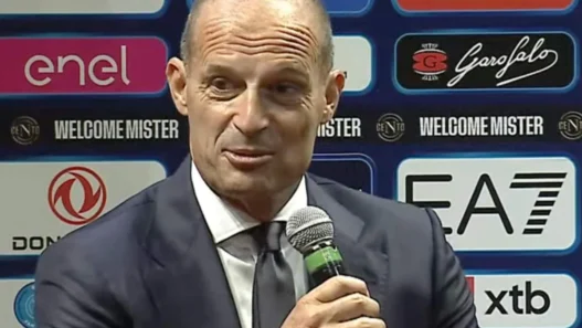 Allegri al San Carlo: "Aziendalista è un complimento, gestisco il patrimonio del club"