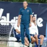 Allegri si è dedicato alla difesa sui palloni alti, è intervenuto più volte per correggere Rafa Marin