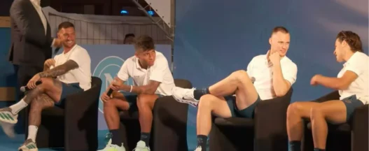 Vergara: “Allegri? È simpatico”. Politano sugli infortuni: “Un po’ di sfiga, speriamo che cambi l’aria”