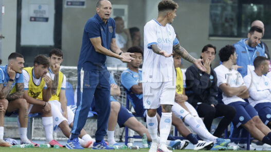 Napoli, Allegri vede segnali positivi dall'amichevole con l'Osasuna