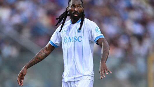 Infortunio Anguissa: salta l'Arsenal, a rischio anche il Bologna