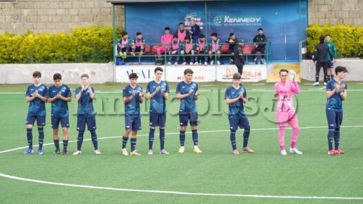Napoli Under 16 campione all'Alba dei Campioni battendo il Milan