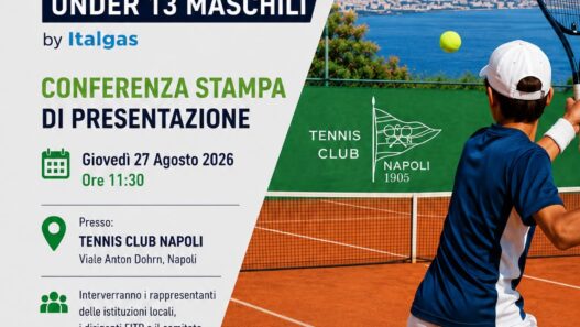 Tennis, a Napoli i Campionati Italiani Under 13 maschili