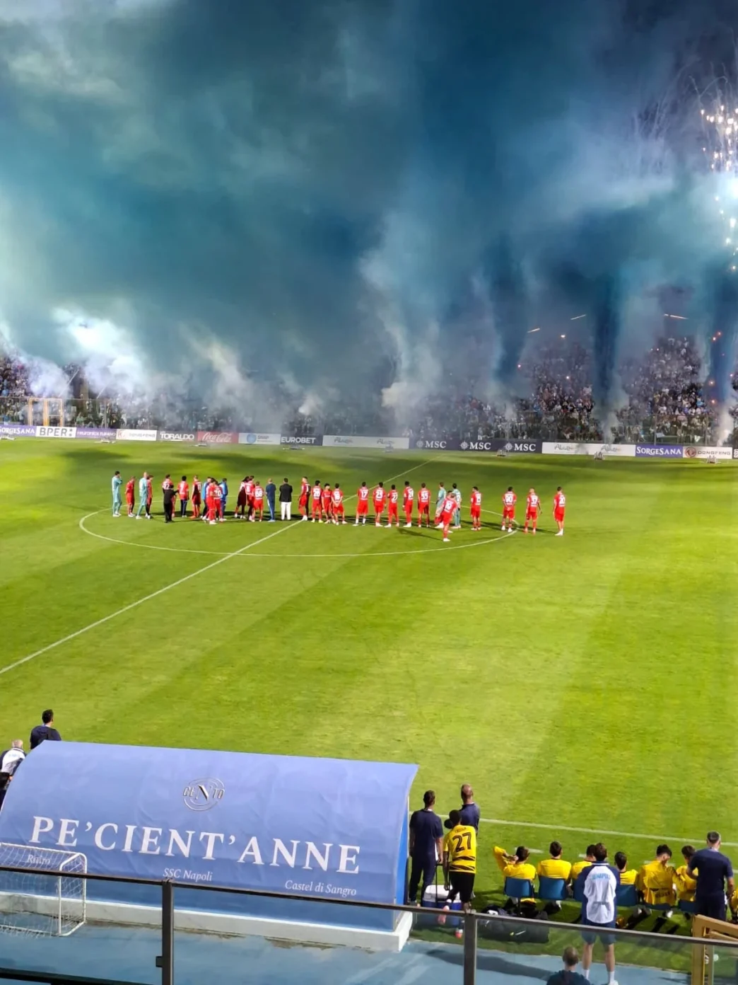 Napoli-Aris Salonicco 0-0: ultimo test estivo senza reti