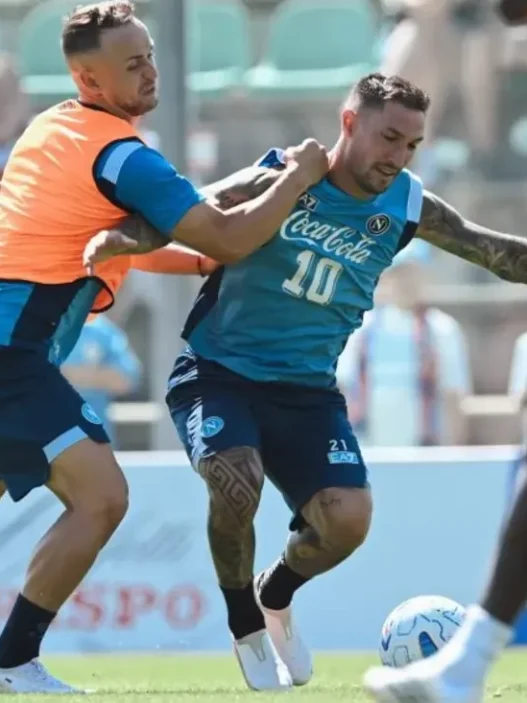 Napoli: allenamento tattico e difensivo a Castel di Sangro