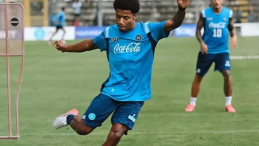 Napoli: David Neres verso il rientro in campo contro il Como