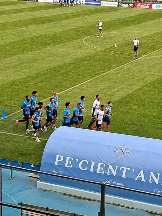 Napoli, allenamento con Gutierrez e sorprese a Castel di Sangro