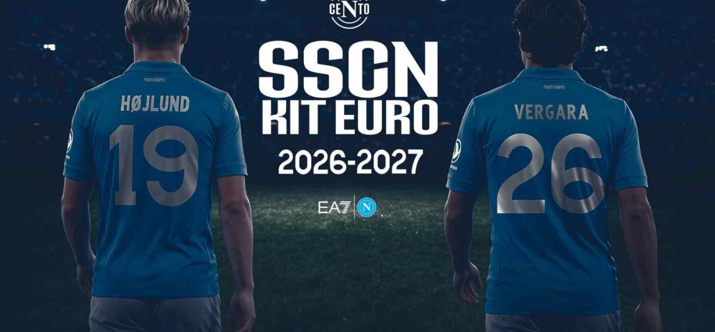 Napoli, disponibile il nuovo kit "SSCN Kit Euro 2026/27"