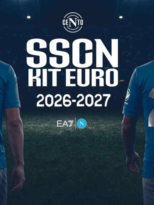 Napoli, disponibile il nuovo kit "SSCN Kit Euro 2026/27"