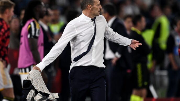 Napoli, Allegri furioso: le parole negli spogliatoi col Bologna