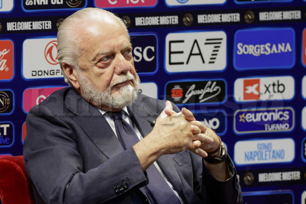 De Laurentiis: "Allenatori collaboratori, sul film del Centenario e Ultras"
