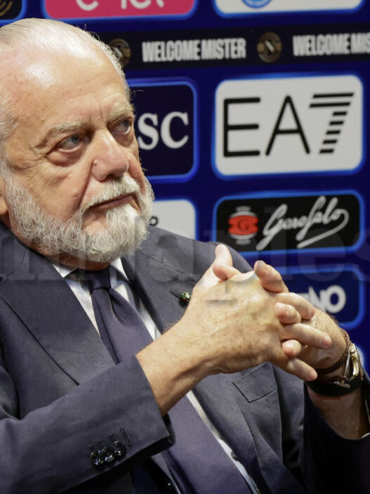 De Laurentiis: "Allenatori collaboratori, sul film del Centenario e Ultras"