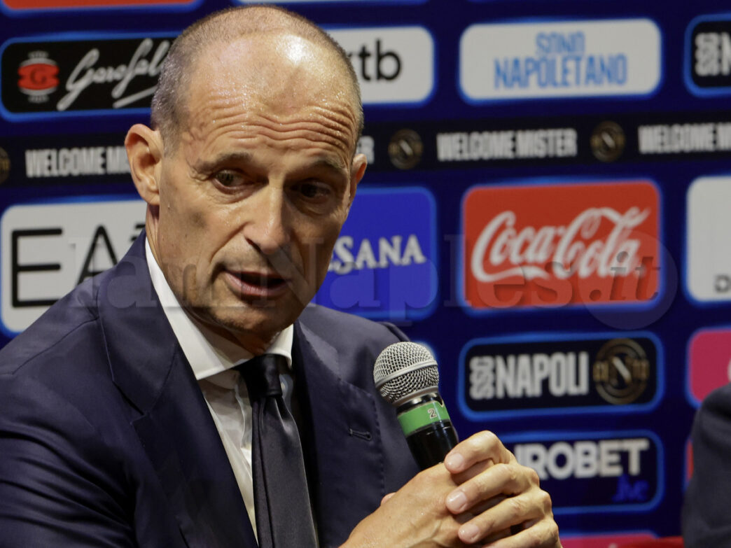 Allegri: "Anguissa out, Lang available, Neres better" ahead of Napoli-Bologna
