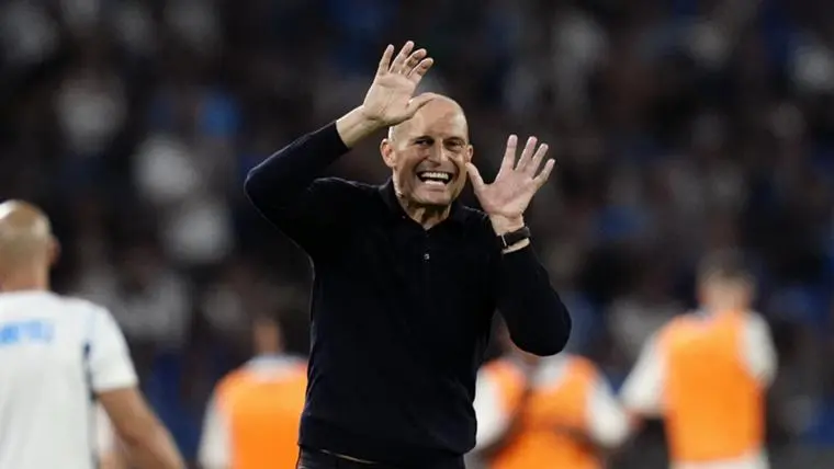 Allegri (DAZN): "Contento di tutti, ma dobbiamo chiudere le partite!"