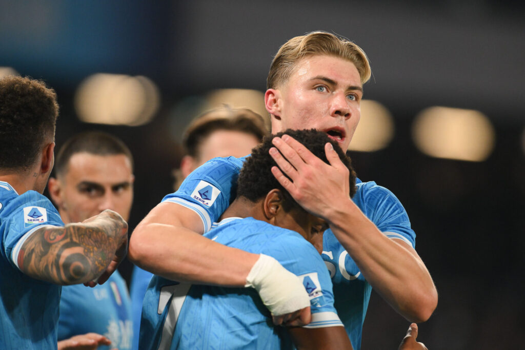 Højlund, 50ª con il Napoli: Firenze, la sua seconda casa