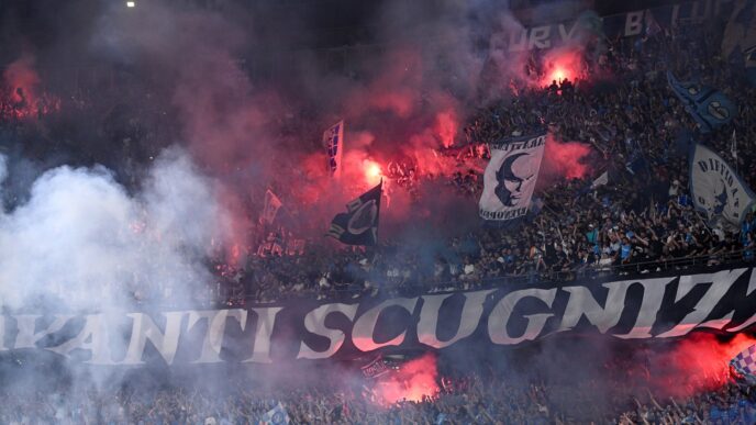 Napoli-Bologna: striscioni ultras confermati al Maradona