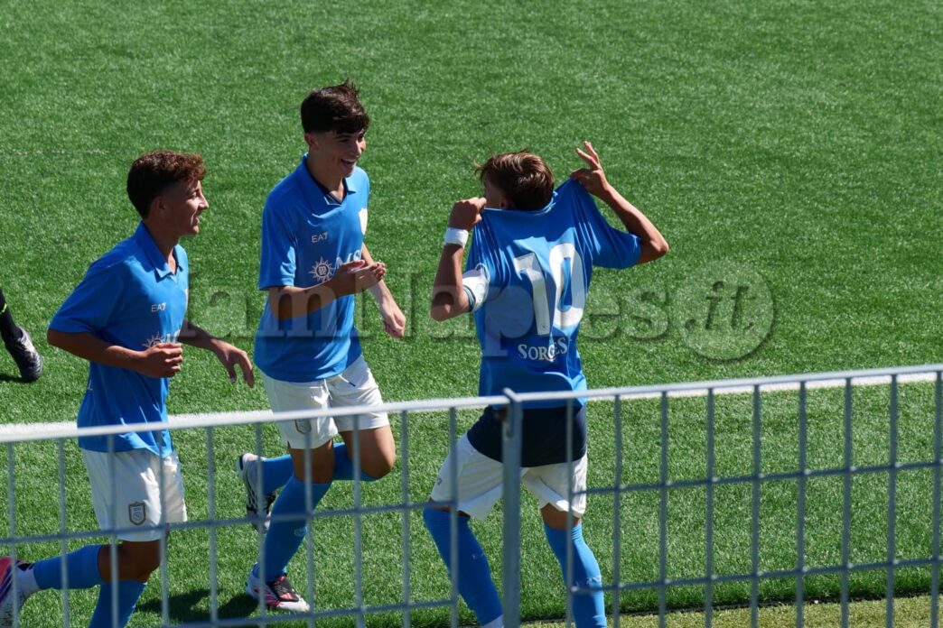 Under 15: Napoli a punteggio pieno con Roma e Lazio