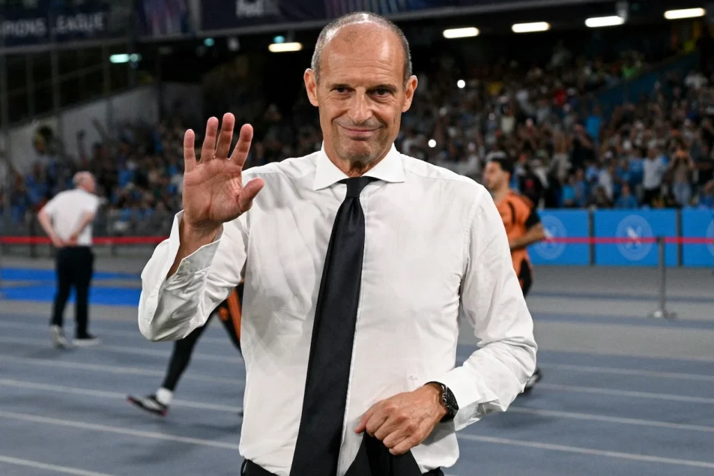 Conferenza stampa Allegri: il tecnico del Napoli parla alle 15:00
