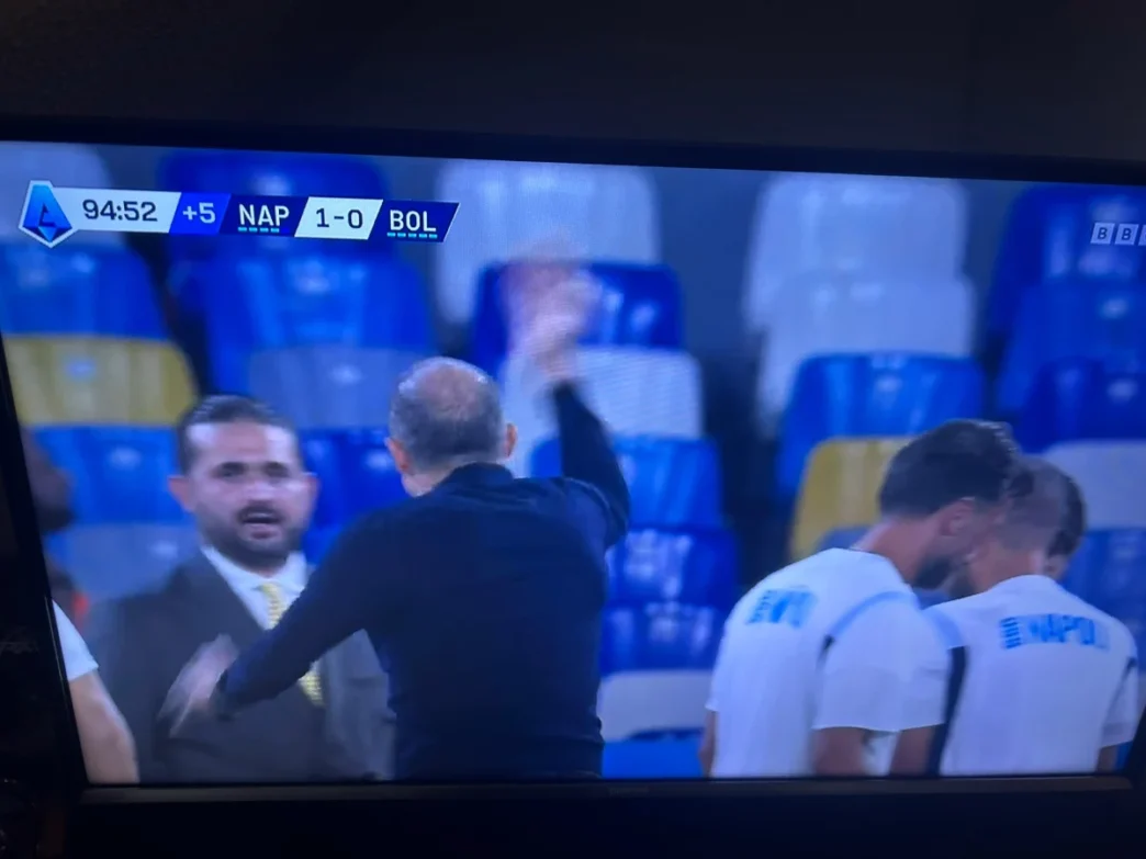 Allegri, sfogo al 95': furia contro Lucca e De Laurentiis