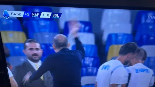 Allegri, sfogo al 95': furia contro Lucca e De Laurentiis
