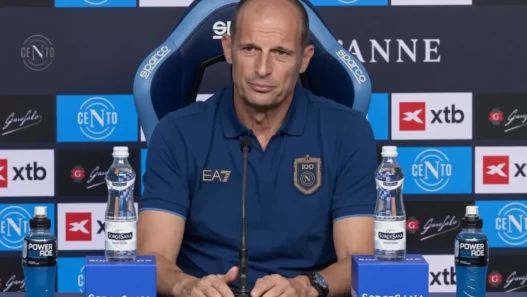 Napoli-Arsenal: Allegri e Di Lorenzo in conferenza stampa
