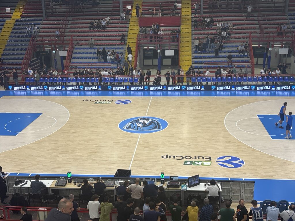 Napoli Basketball-JL Bourg: esordio in Eurocup