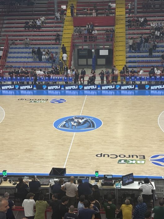 Napoli Basketball-JL Bourg: esordio in Eurocup