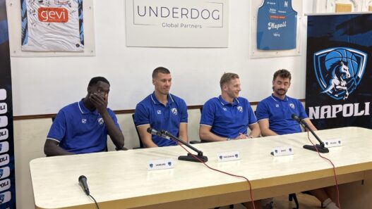 Napoli Basketball: Sankare, Seljaas, White e Tarczewski si presentano