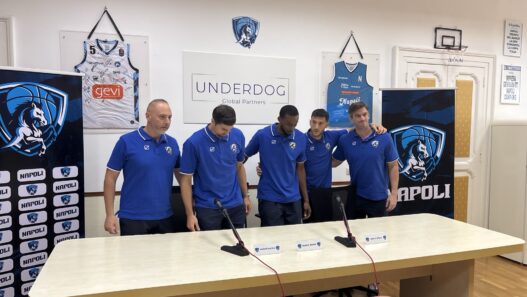 Napoli Basketball: Spissu, Petrucelli e Brown presentati