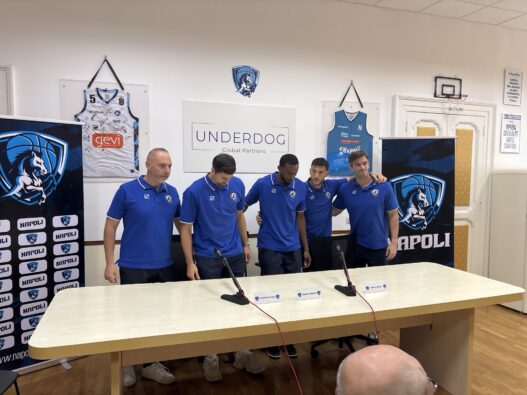 Napoli Basketball: Spissu, Petrucelli e Brown presentati