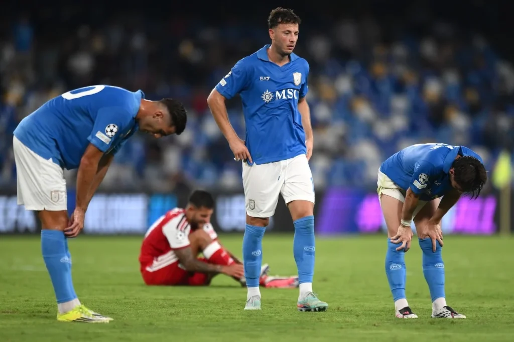 Napoli, Allegri sotto pressione: 61 tiri concessi agli avversari