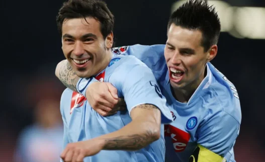 2 settembre 2007: il primo gol di Lavezzi col Napoli