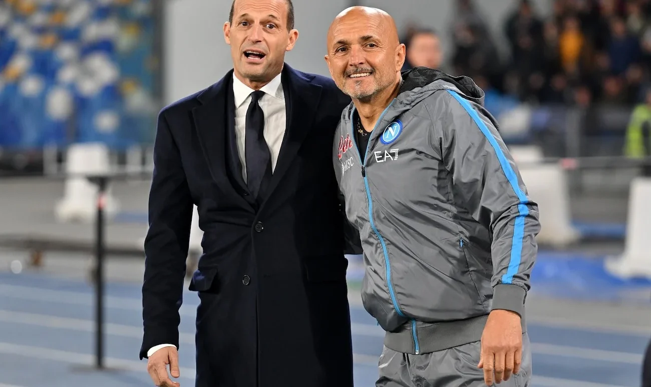 Allegri e Spalletti: due stili a confronto tra campo e parole