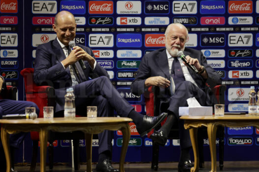 Napoli, De Laurentiis sereno: Allegri sa come rialzarsi