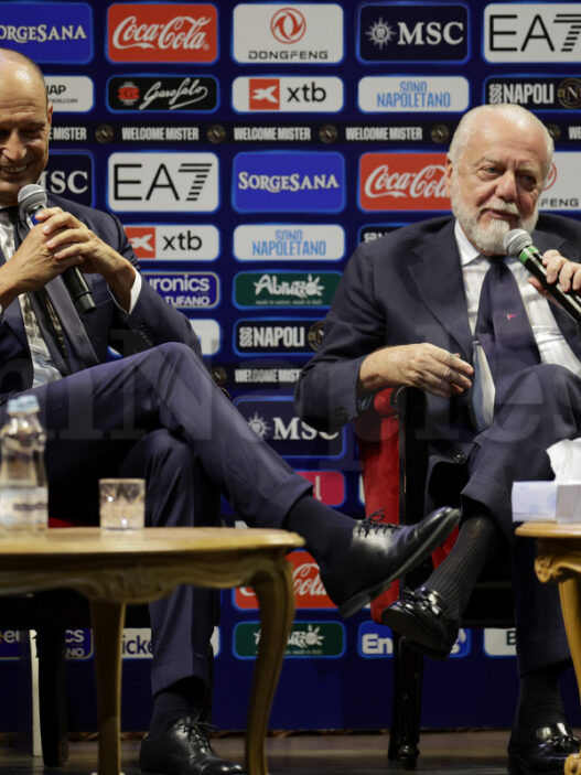 Napoli, De Laurentiis sereno: Allegri sa come rialzarsi