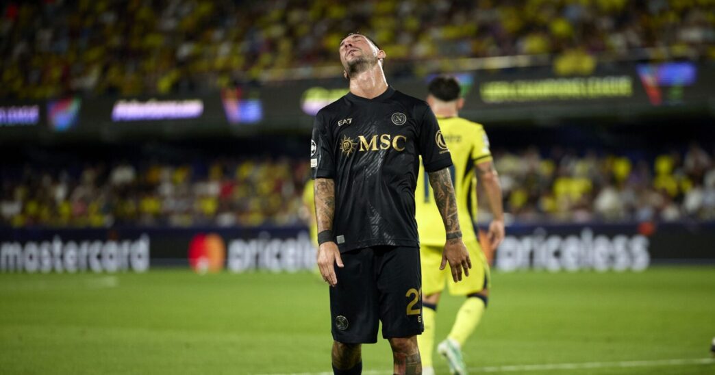Napoli sconfitto dal Villarreal in Champions: i precedenti