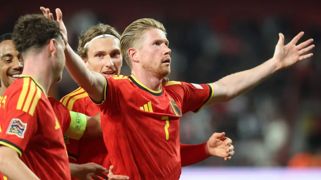 De Bruyne: "Mi trovo bene in Nazionale, questo stile di gioco mi si addice"