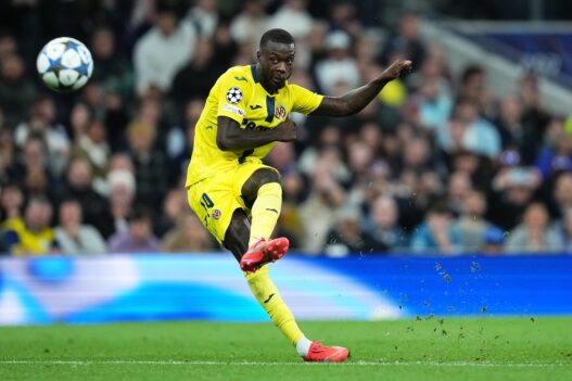 Villarreal, Pépé fuori contro il Napoli per un intervento